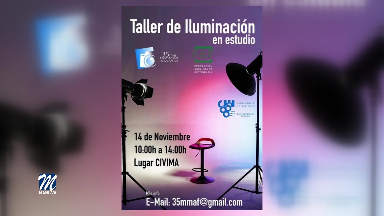 Taller de iluminación en estudio en el Civima
