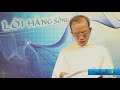 Thứ Tư 4.10.2017 Hãy Từ Bỏ Để Sống Trong Tình Thương Của Chúa