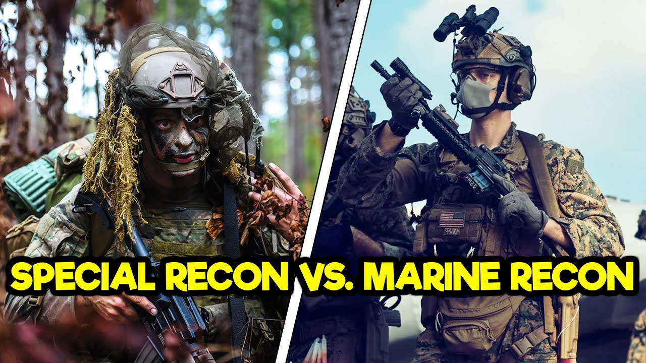 Air Force Special Recon Vs. Marine Recon