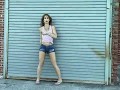 gia lee beach photoshoot