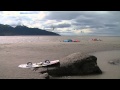 Extreme Alaska Kiteboarding in Turnagain Arm for KTUU-TV