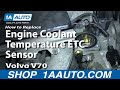 Hur man felsöker kylartemperatur sensorn Volvo V70