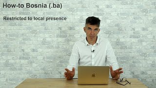 How to register a domain name in Bosnia (.com.ba) - Domgate YouTube Tutorial
