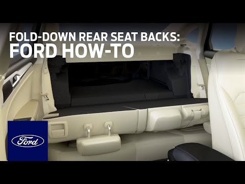 60 Split Fold-Down Rear Seat Backs | Ford How-To | Ford