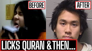HE LICKED QURAN & THIS HAPPENED -SHOCKING