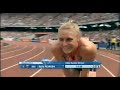 2013 Diamond League London women 100m hurdles: Sally Pearson races her SB 12.65 !