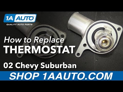 How to Replace Thermostat 02-06 Chevy Suburban 1500