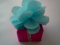 Flores de papel de china :D!