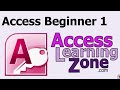 Create a Database in Microsoft Access 2013 for Beginners