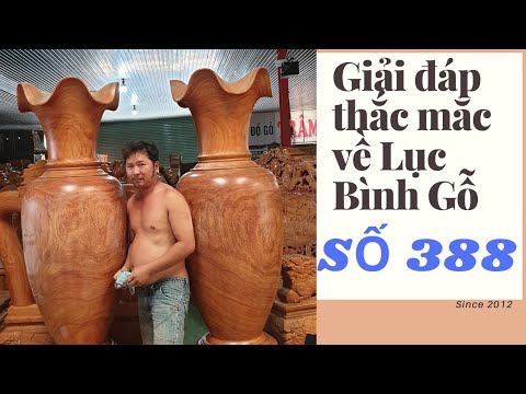 GIẢI ĐÁP thắc mắc về lục bình gỗ hương 2 m /Đồ Gỗ Trâm Anh /0794455222 Số 388