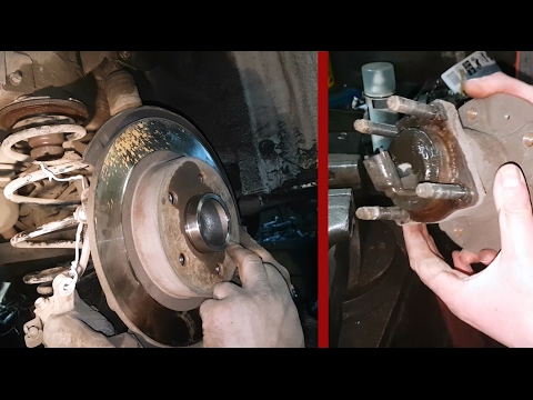 Replacement Rear Wheel Bearing on assembly OPEL ASTRA H Rear Wheel Bearing on Opel.