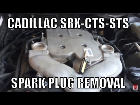Cadillac V6 SRX-CTS-STS Spark Plugs removal