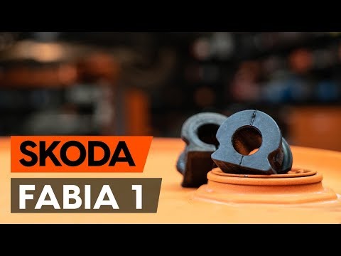 Как да сменим переден тампони стабилизираща щанга на SKODA FABIA 1 (6Y5) (ИНСТРУКЦИЯ AUTODOC)