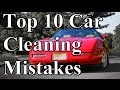 10 misstag du inte ska göra när du tvättar bilen