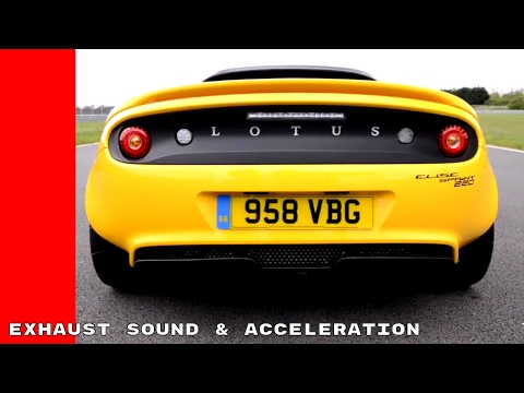 2017 Lotus Elise Sport 220 and Sprint 220 Exhaust Sound, Launch, & Acceleration