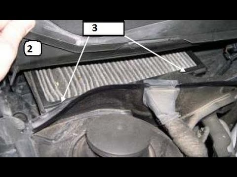 Как заменить воздушный фильтр кабины на Audi A3 - Audi S3