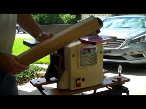 Review and demonstration of the JJP-8BT Jointer Planer Youtube Thumbnail