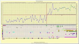 Basal Temperature Chart Pregnancy Example