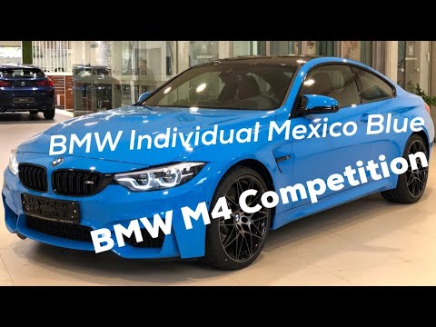 BMW M4 Competition Individual Mexico Blue
