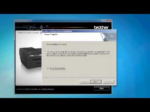How To Set Up The Driver And Software For The Brother™ MFC-J6710DW Printer