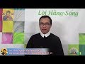 LỜI HẰNG SỐNG Thứ Bảy 18/08/2018: ĐỂ TRẺ EM ĐẾN VỚI CHÚA