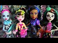 MONSTER HIGH ART CLASS DOLLS REVIEW VIDEO!!! :D ABBEY, DRACULAURA, ROBECCA, SKELITA