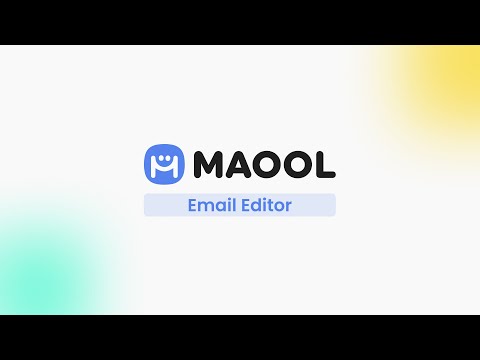 Maool Email Editor