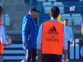 El Real Madrid completa la primera sesión de la semana