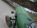 Deutz D40 Frühlingsfahrt durch den Wald.