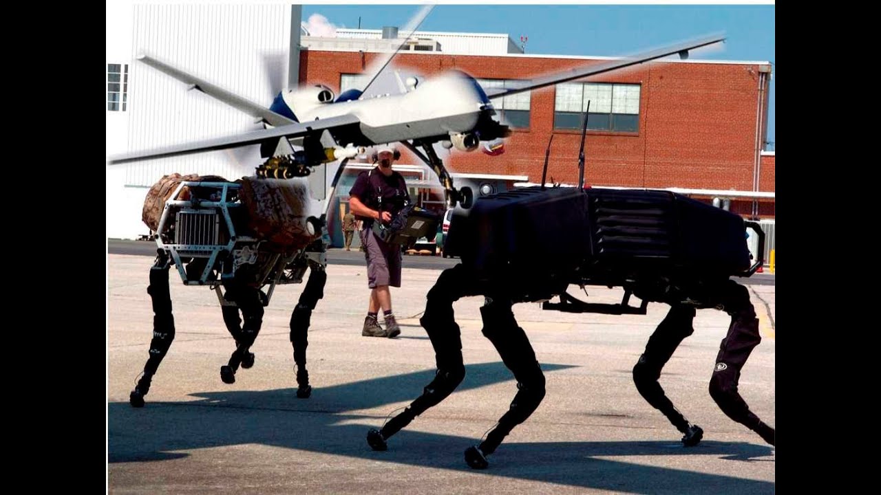 Drones e Robôs da Nova Ordem Mundial (possessões demoníacas nos robôs...magia negra!)