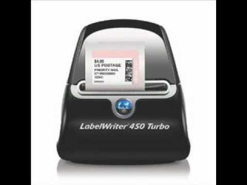 DYMO LabelWriter 450 Turbo High-Speed Postage And Label Printer For PC And Mac