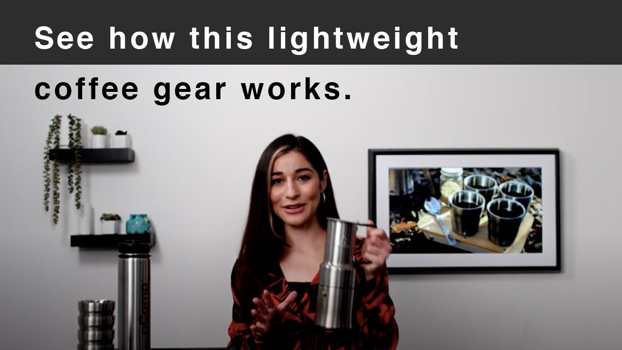 b8ta Unboxed featuring nCamp Gear Camp Coffee Kit