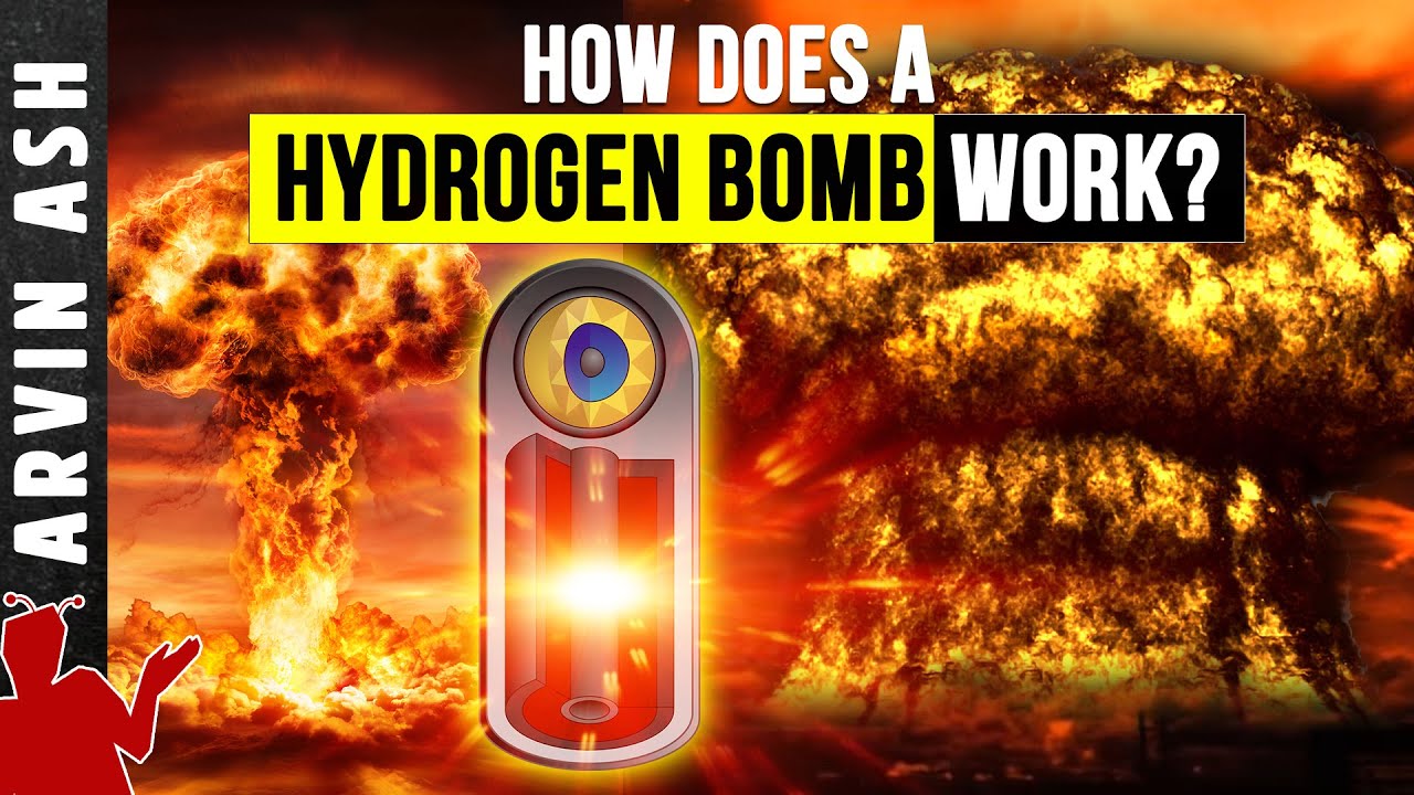 Hydrogen Bomb: How it Works - in Detail - Atomic vs Nuclear