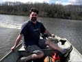 4 hp Mercury outboard running on a 12 Foot John boat