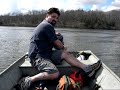 4 hp Mercury outboard running on a 12 Foot John boat
