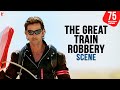The Great Train Robbery - Scene | Dhoom:2 | Hrithik Roshan