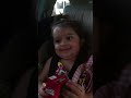 Funny baby dancing in the car Panamericano