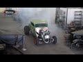 Nene NHRA - Ford 34 Drag Rat V8 Blower - Burnout