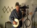 beginning banjo lesson (1of 3) Mike Haduck, Fast, easy, roll in sweet babys arms