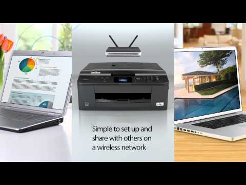 Brother™ MFC-J435W | Inkjet Printer With Touchscreen LCD Display