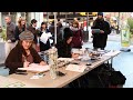 Personalized Fashion Illustrations at the 2013 Fashion District Arts Festival