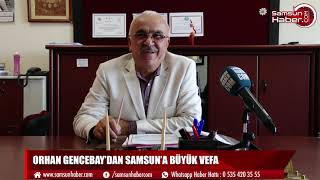 Orhan Gencebay’dan Samsun’a büyük vefa