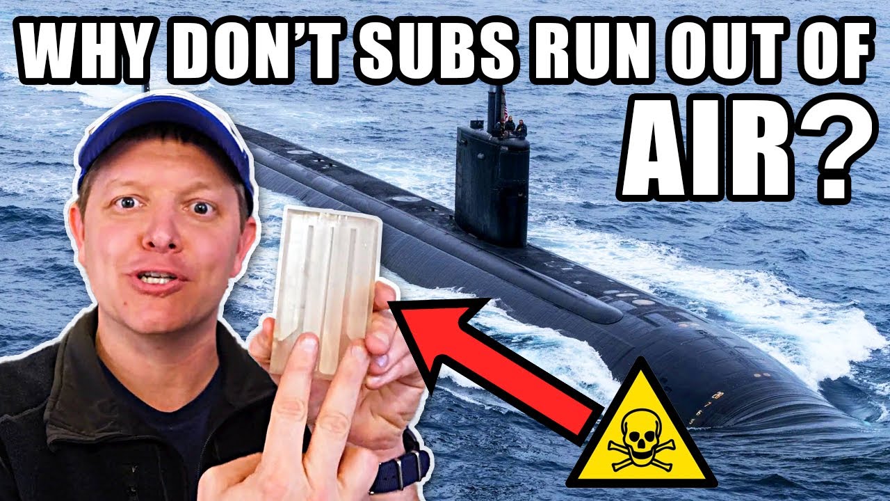 Here is a video that explains how How Nuclear Submarines Make Oxygen