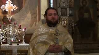 Проповедь иеромонаха Зотика в Неделю святых отцов I Вселенского Собора