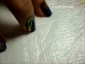 DRIPPING PAINT Nail Art // Water Marble nail art by LuvableNails