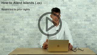 How to register a domain name in Åland Islands (.ax) - Domgate YouTube Tutorial