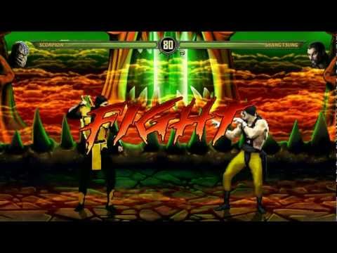 Mortal Kombat 9 (2011) Mugen Screen Pack v2 - Simultaneous T