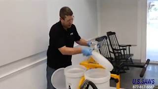 How to Clean US Saws Polyurea Pump After Use