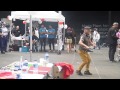 NSW Police Officer Dancing At PCYC Event, Martin Place