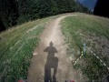 Downhill mountain biking French alps. Les Gets and Morzine sept 2011